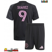Camisa de Futebol Inter Miami Luis Suarez #9 Equipamento Secundário Infantil 2025-26 Manga Curta (+ Calças curtas)